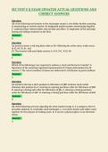 SIE UNIT 8 Q EXAM UPDATED ACTUAL QUESTIONS AND&NewLine;CORRECT ANSWERS