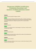 DANC 2325 HESI Nursing Version&NewLine;Comprehensive EXAM Questions and&NewLine;Answers&NewLine;Verified Solutions Latest Update
