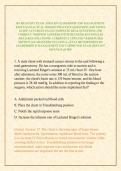 RN HESI EXIT EXAM &sol; HESI RN LEADERSHIP AND MANAGEMENT EXIT EXAM ACTUAL 2026&sol;2027 PRACTICE QUESTIONS AND STUDY GUIDE ACCURATE EXAM COMPLETE REAL QUESTIONS AND CORRECT VERIFIED ANSWERS WITH DETAILED RATIONALES &lpar;RELIABLE SOLUTIONS&rpar; CURRENTLY UPDATED VERSION 