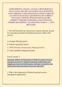 CDFM MODULE 2 EXAM &sol; ACTUAL CDFM MODULE 2 FINAL EXAM  2026&sol;2027 EXAM PRACTICE QUESTIONS AND CURRENTLY UPDATED STUDY GUIDE COMPLETE ACCURATE EXAM REAL QUESTIONS AND CORRECT DETAILED ANSWERS WITH RATIONALES &lpar;100&percnt; CORRECT VERIFIED ANSWERS&rpar; LATEST UPDATED VER