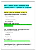 NASCLA National Electrical Journeyman Exam &NewLine;&lpar;Alabama Candidate&rpar; &ndash; Mock Test and Study Guide 