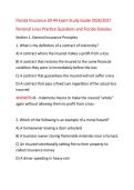 Florida Insurance 20-44 Exam Study Guide&colon; 55 Practice Q&A 2026&sol;2027&NewLine;&NewLine;