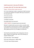 Health Assessment in Nursing 7th Ed Test Bank&colon; Complete Q&A Study Guide 2026-2027&NewLine;&NewLine;