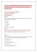 NR 546 &sol; NR546 Midterm Exam &lpar;Latest 2026 &sol; 2027&rpar; Tested Questions with Revised Answers&comma; &lpar;A&plus; Guarantee&rpar;