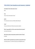 TCIC&sol;NCIC Test Questions and Answers&vert; Updated