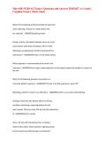 Maryville NURS 612 Exam 1 Questions and Answers 2026&sol;2027 A&plus; Grade &vert; Complete Exam 1 Study Guide&NewLine;