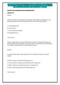 WGU D027 ADVANCED PATHOPHARMACOLOGICAL FOUNDATIONS - PRE-ASSESSMENT &lpar;PA&rpar; &vert; WESTERN GOVERNORS UNIVERSITY &vert; ACTUAL EXAM 2026&sol;2027 &vert; 100 VERIFIED Q&A &vert; DETAILED RATIONALES &vert; PASS GUARANTEED - A&plus; GRADED