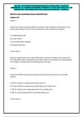 WGU D027 ADVANCED PATHOPHARMACOLOGICAL FOUNDATIONS - OBJECTIVE ASSESSMENT &lpar;OA&rpar; &vert; WESTERN GOVERNORS UNIVERSITY &vert; ACTUAL EXAM 2026&sol;2027 &vert; 150 VERIFIED Q&A &vert; PROCTORED TEST BANK &vert; DETAILED RATIONALES - GRADED A&plus;