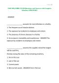 NAB NHA CORE EXAM Questions and Answers with Complete Solutions UPDATED&excl;&excl;&excl;&period;