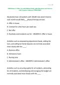 NAB &lpar;James E Allen&comma; Seventh Edition&rpar; Study guide Questions and Answers with Complete Solutions UPDATED&excl;&excl;&excl;&excl;&period;