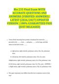 Bio 235 Final Exam WITH ACCURATE QUESTIONS AND ANSWERS &lpar;VERIFIED ANSWERS&rpar; &vert; LATEST &lpar;2026&sol;2027&rpar; UPDATED VERSION &vert; 100&percnt; GUARANTEED PASS &lbrace;JUST RELEASED&rcub;