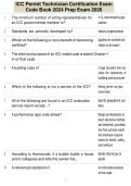 ICC Permit Technician Certification Exam&NewLine;Code Book 2024 Prep Exam 2026