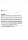 OGL 365 Module 1 Quiz &vert; Questions and Answers &vert; 2026 Update &vert; 100&percnt; Correct - ASU&period;&NewLine;