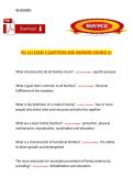 NU 131 &ndash; Nursing Fundamentals&comma; NU 131&comma; Complete Exam 3 Questions and Answers &lpar;Graded A&plus;&rpar; Study Guide