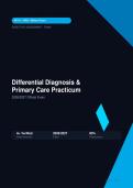  NR 511 Differential Diagnosis & Primary Care Practicum Midterm Exam Actual 2026&sol;2027 &ndash; 100&percnt; Verified &vert; Detailed Rationales &ndash; Pass Guaranteed &ndash; A&plus; Graded&NewLine;