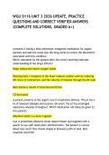 WGU D116 UNIT 3 2026 UPDATE&comma; PRACTICE QUESTIONS AND CORRECT VERIFIED ANSWERS &lpar;COMPLETE SOLUTIONS&comma; GRADED A&plus;&rpar;