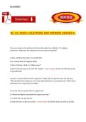 NU 131 &ndash; Nursing and Health Care&comma; NU 131&comma; Bundled Exam Questions and Answers Study Guide