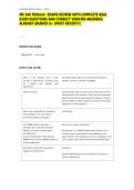NR 546 Midterm  EXAMS REVIEW WITH COMPLETE REAL EXAM QUESTIONS AND CORRECT VERIFIED ANSWERS&sol; ALREADY GRADED A&plus; &lpar;MOST RECENT&excl;&excl;&rpar;&NewLine;&NewLine;