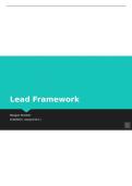 LEAD 6001 Assignment 1- Lead Framework &vert; 2026 Update with complete solutions - American College of Education&period;&NewLine;