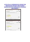 ATI PN FINAL COMPREHENSIVE PREDICTOR &NewLine;2026 Exit Exam with NGN&sol; with Screenshots &NewLine;Questions and correct verified answers&period; Guaranteed &NewLine;pass &sol;Graded A&plus; &NewLine;&NewLine;&NewLine;&NewLine;