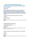 APEA 3P Test Bank Study Guide &lpar;2026&sol;2027&rpar; &vert; 100 Practice Questions with Detailed Rationales