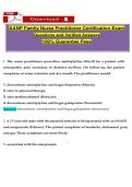 AANP Family Nurse Practitioner &lpar;FNP&rpar; Certification Exam 2025&sol;2026 &ndash; Complete Test Bank with 500&plus; Practice Questions & Verified Answers &vert; AANP FNP-C Board Review &vert; A&plus; Graded &vert;