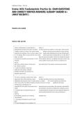 Evolve HESI Fundamentals Practice Qs  EXAM QUESTIONS AND CORRECT VERIFIED ANSWERS&sol; ALREADY GRADED A&plus; &lpar;MOST RECENT&excl;&excl;&rpar;&NewLine;&NewLine;&NewLine;Evolve HESI Fundamentals Practice Qs  EXAM QUESTIONS AND CORRECT VERIFIED ANSWERS&sol; ALREADY GRADED A&plus; &lpar;MOST RECENT&excl;&excl;&rpar;&NewLine;&NewLine;&NewLine;&NewLine;&NewLine;