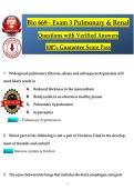 BIO 669 Exam 3 &ndash; Questions and Answers &vert; 2025 Updated Solutions &vert; Verified & Correct Answers &vert; Comprehensive Study Resource for Advanced Pathophysiology &vert; Covers Pulmonary&comma; Renal&comma; Cardiovascular & Endocrine Physiology
