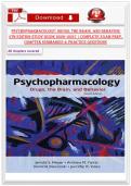 Psychopharmacology&colon; Drugs&comma; the Brain&comma; and Behavior 4th Edition Study Guide 2026&ndash;2027 &vert; Complete Exam Prep&comma; Chapter Summaries & Practice Questions