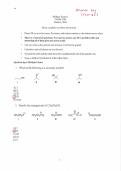 University of Missouri&ndash;Columbia CHEM 2100 Midterm Exam II Test 2 Answer Key 2026 &vert; Complete Chemistry Solutions & Review Guide