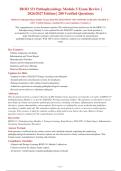 BIOD 331 Pathophysiology Module 2&comma;3 And  5 Exam 2026 Package Deal