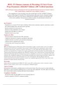 BIOL 251 Human Anatomy & Physiology II Unit 4 Exam 2026-2027 Questions and Answers Already Graded A&plus;&period;&NewLine;100&percnt; Verified Solutions &vert; Updated Per Latest Guidelines &vert; Graded A&plus;