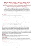 BIOL 251 Human Anatomy & Physiology II Unit 4 Exam 2026-2027 QUESTIONS AND ANSWERS ALREADY&NewLine;GRADED A&plus;&period; 100&percnt; Verified Solutions &vert; Updated Per Latest Guidelines &vert; Graded A