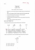 University of Missouri&ndash;Columbia CHEM 2100 Midterm Exam Series Answer Key Package 2026 &vert; Complete Chemistry Solutions&comma; Tests A&ndash;C & Study Guides