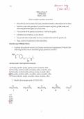 University of Missouri&ndash;Columbia CHEM 2100 Midterm Exam II Test 3 Answer Key 2026 &vert; Complete Chemistry Solutions & Study Guide