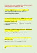 CESGA FINAL EXAM STUDY GUIDE 2026 COMPLETE QUESTIONS WITH &NewLine;VERIFIED CORRECT SOLUTION ASSURED PASS
