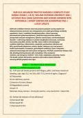 NUR 6121 ADVANCED PRACTICE NURSING II COMPLETE STUDY &NewLine;BUNDLE &lpar;EXAM 1&comma; 2 & 3&rpar;&vert; WILLIAM PATERSON UNIVERSITY 2026 &vert; &NewLine;ACCURATE REAL EXAM QUESTIONS AND VERIFIED ANSWERS WITH &NewLine;RATIONALES &vert; EXPERT VERIFIED FOR GUARANTEED PASS &vert; &NewLine; LATEST UPDATE
