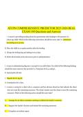 ATI PN Comprehensive Predictor 2025-2026 &vert; 180 Q&A Exam Prep