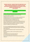 2026&sol;2027 NURS 328 &ndash; COMPLETE EXAM TEST BANK &lpar;EXAM 1 AND &NewLine;EXAM 2&rpar; &vert;PEDIATRIC NURSING 2026 &vert; ACCURATE REAL EXAM &NewLine;QUESTIONS AND VERIFIED ANSWERS WITH RATIONALES &vert; EXPERT &NewLine;VERIFIED FOR GUARANTEED PASS &vert; &NewLine; LATEST UPDATE 