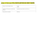 protools 110 final exam ACTUAL UPDATED QUESTIONS AND CORRECT ANSWERS 