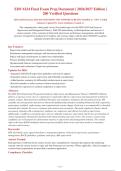 EDF 6224 Final Exam 2026-2027 QUESTIONS AND ANSWERS ALREADY GRADED A&plus;&period; 100&percnt; Verified&NewLine;Solutions &vert; Updated Per Latest Guidelines &vert; Graded A&plus;