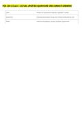 POS 2041 Exam 1 ACTUAL UPDATED QUESTIONS AND CORRECT ANSWERS 