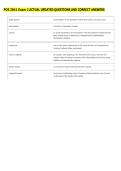 POS 2041 Exam 2 ACTUAL UPDATED QUESTIONS AND CORRECT ANSWERS 