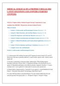 Medical-Surgical RN A Prophecy Relias 2024 Latest Questions and Answers &lpar;Verified Answers&rpar;