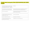 POS 2041 midterm study guide ACTUAL UPDATED QUESTIONS AND CORRECT &NewLine;ANSWERS 