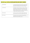 POS 2041 Exam 3 ACTUAL UPDATED QUESTIONS AND CORRECT ANSWERS 