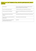 POS2041 test 1 NOT FINISHED ACTUAL UPDATED QUESTIONS AND CORRECT &NewLine;ANSWERS 