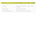 PGY 206 Exam 4 UKY ACTUAL UPDATED QUESTIONS AND CORRECT ANSWERS 