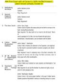 APA Final Exam with all Correct & 100&percnt; Verified Answers &vert;Latest Version &vert;Already Graded A&plus;