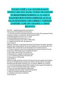 NUR 283 COMP 1&comma; 2 & 3 EXAMS &lpar;GALEN&rpar; NEWEST 2026 TEST BANK&vert; NUR283 TRANSITION TO REGISTERED NURSING V1&comma; V2 AND V3 EXAM REVIEWS WITH COMPLETE ACTUAL EXAM QUESTIONS AND CORRECT VERIFIED ANSWERS&sol; ALREADY GRADED A&plus; &lpar;MOST RECENT&excl;&excl;&rpar;&NewLine;
